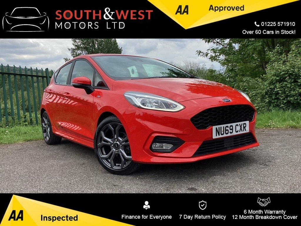 Ford Fiesta 1L St-line Red