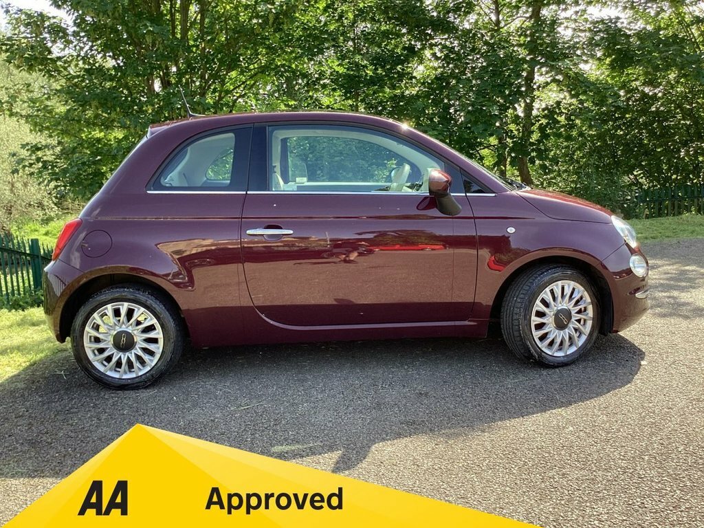 Fiat 500 1.2L Lounge CU67MVS Red #3