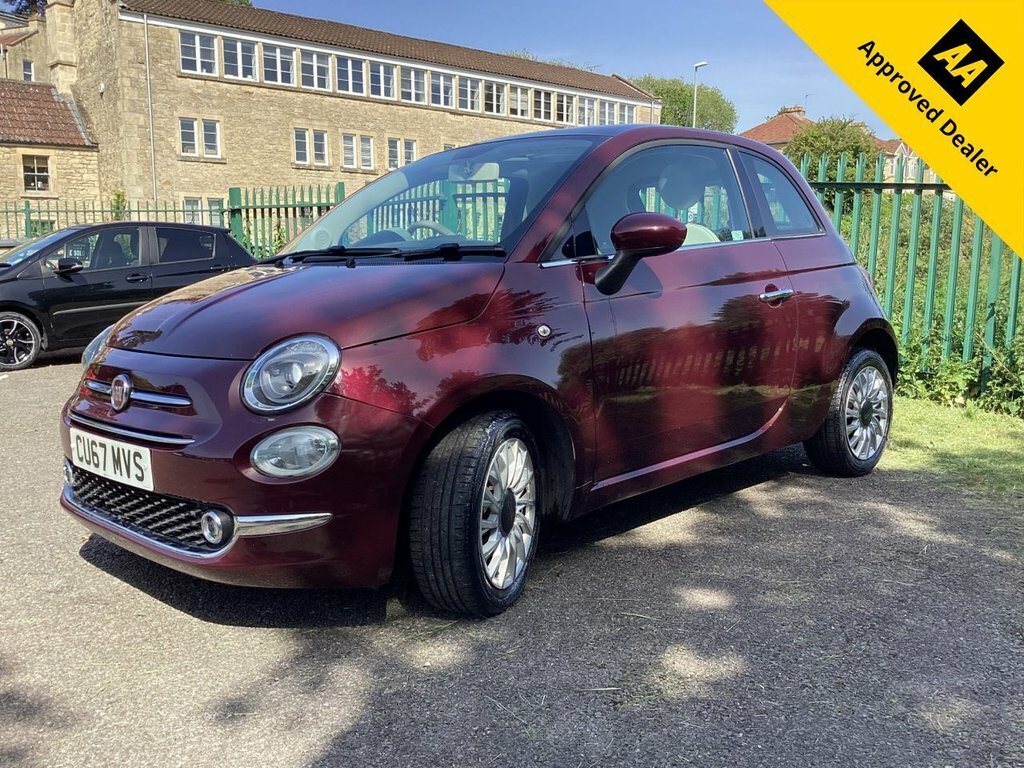 Fiat 500 1.2L Lounge CU67MVS Red #4