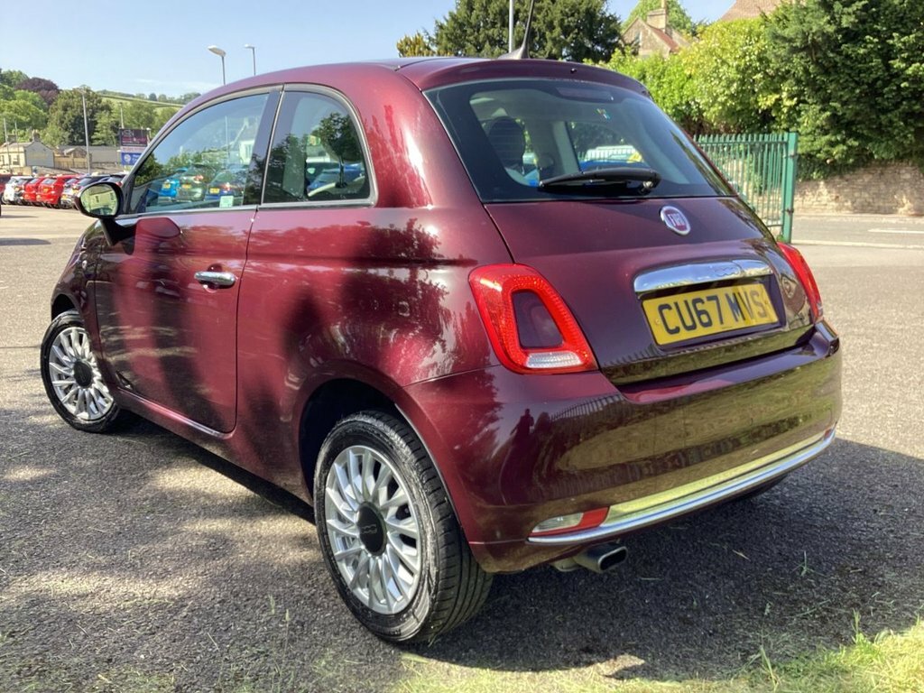 Fiat 500 1.2L Lounge CU67MVS Red #6