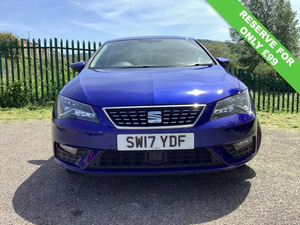 Seat Leon 1.4L Xcellence Technology SW17YDF Blue #2