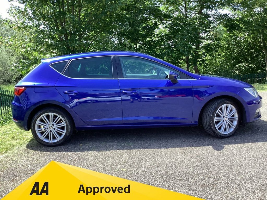 Seat Leon 1.4L Xcellence Technology SW17YDF Blue #3