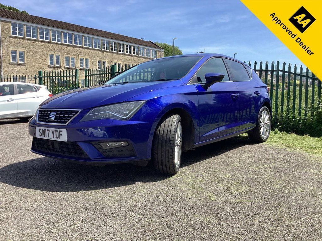 Seat Leon 1.4L Xcellence Technology SW17YDF Blue #4