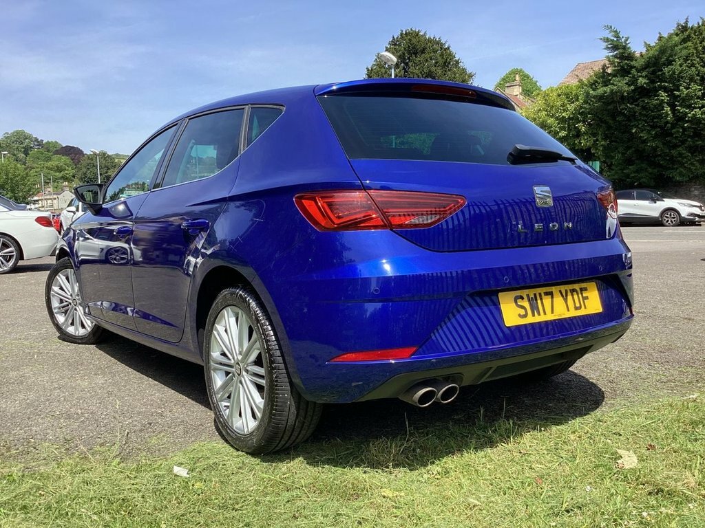 Seat Leon 1.4L Xcellence Technology SW17YDF Blue #6