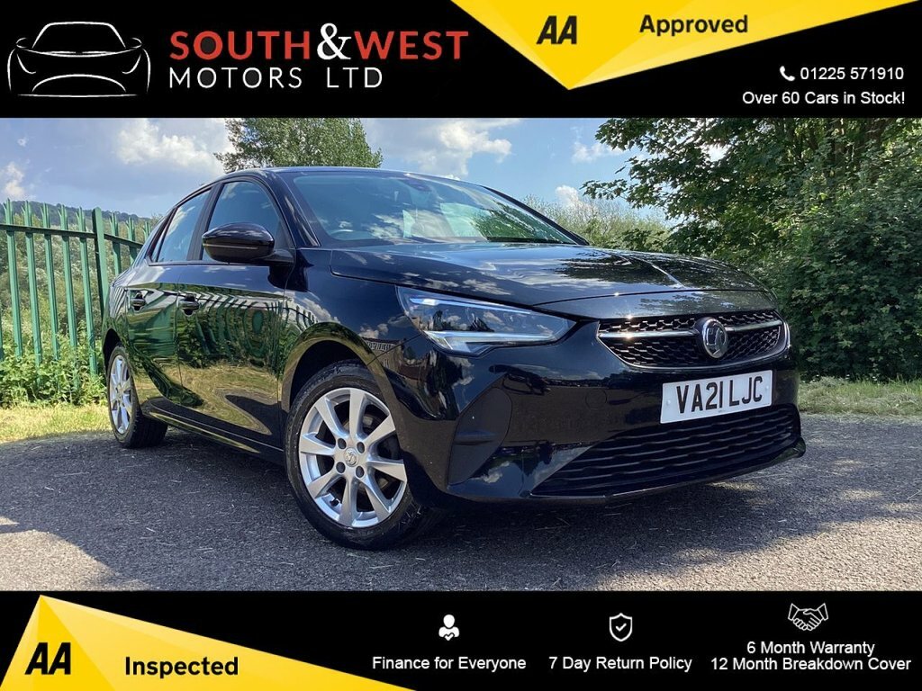 Vauxhall Corsa 1.2L Se Black