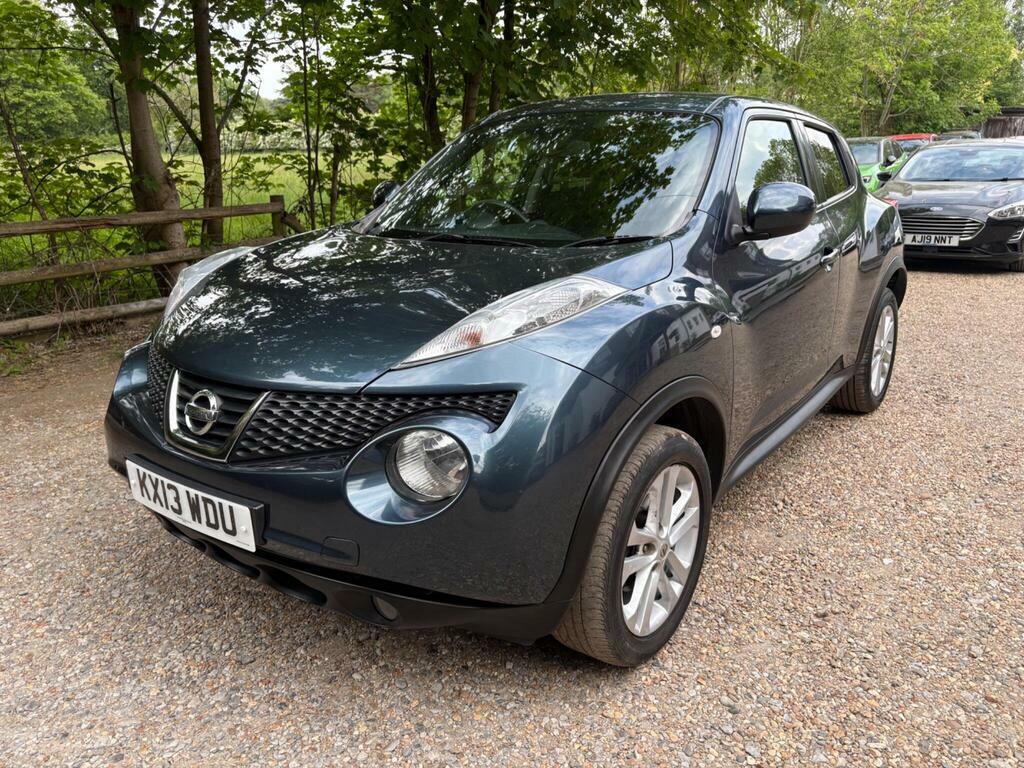 Nissan Juke 1.6 Acenta Cvt Euro 5 KX13WDU Blue #4