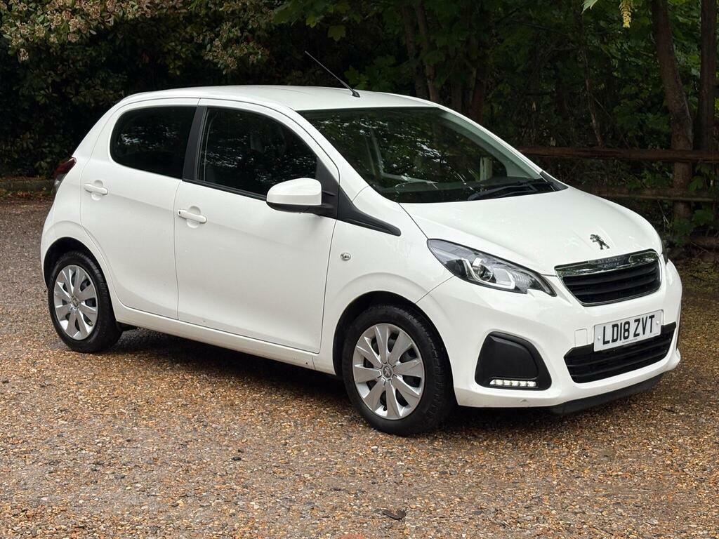 Peugeot 108 1.0 Active 2 Tronic Euro 6 White