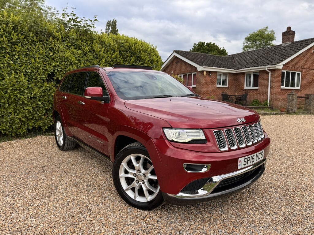 Jeep Grand Cherokee Suv 3.0 Grand Cherokee 3.0L V6 Crd Summit 201515 Red