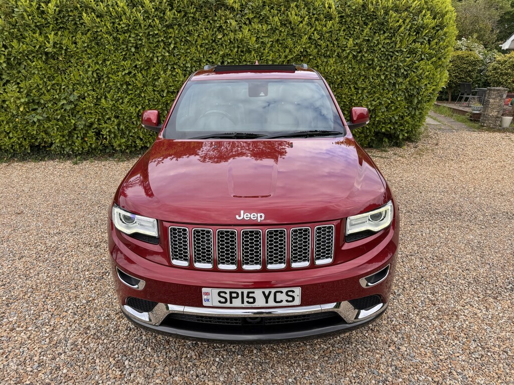 Jeep Grand Cherokee Suv 3.0 Grand Cherokee 3.0L V6 Crd Summit 201515 SP15YCS Red #2
