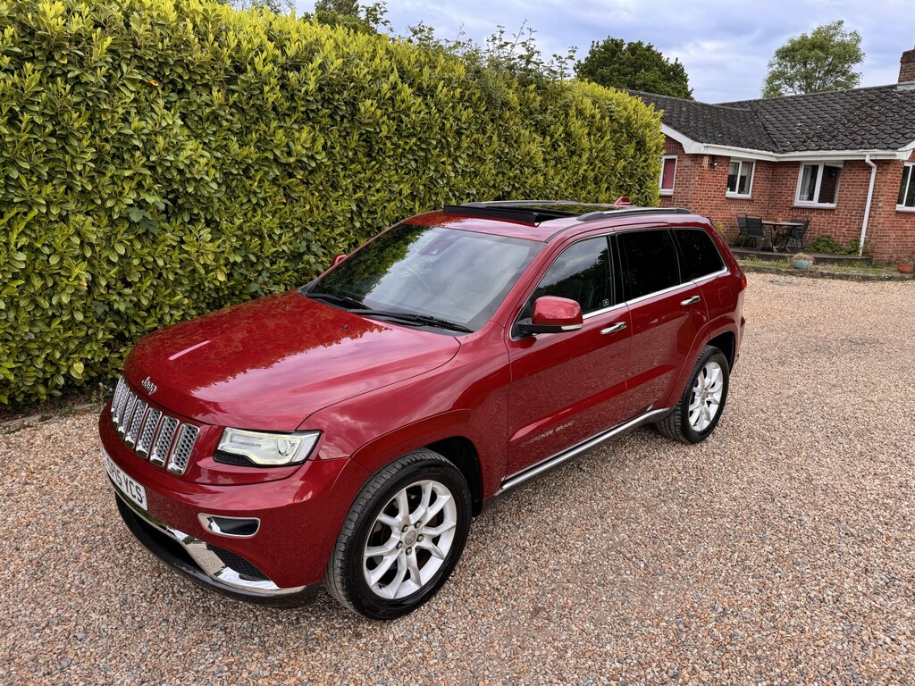 Jeep Grand Cherokee Suv 3.0 Grand Cherokee 3.0L V6 Crd Summit 201515 SP15YCS Red #6