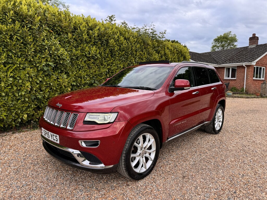 Jeep Grand Cherokee Suv 3.0 Grand Cherokee 3.0L V6 Crd Summit 201515 SP15YCS Red #3