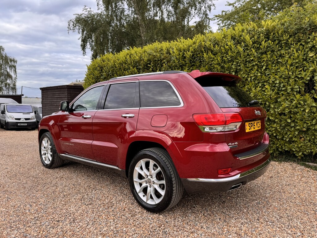 Jeep Grand Cherokee Suv 3.0 Grand Cherokee 3.0L V6 Crd Summit 201515 SP15YCS Red #4