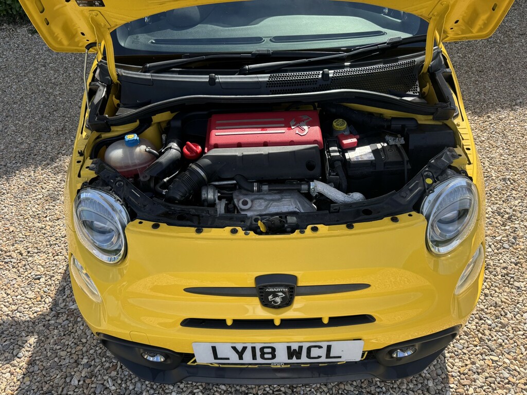 Abarth 595 Hatchback 1.4 Abarth 595 Competizione 1.4 Tjet 180 Yellow #6