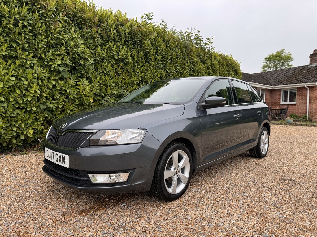 Skoda Rapid Spaceback Hatchback 1.2 Tsi Se Tech 201717 Grey #6