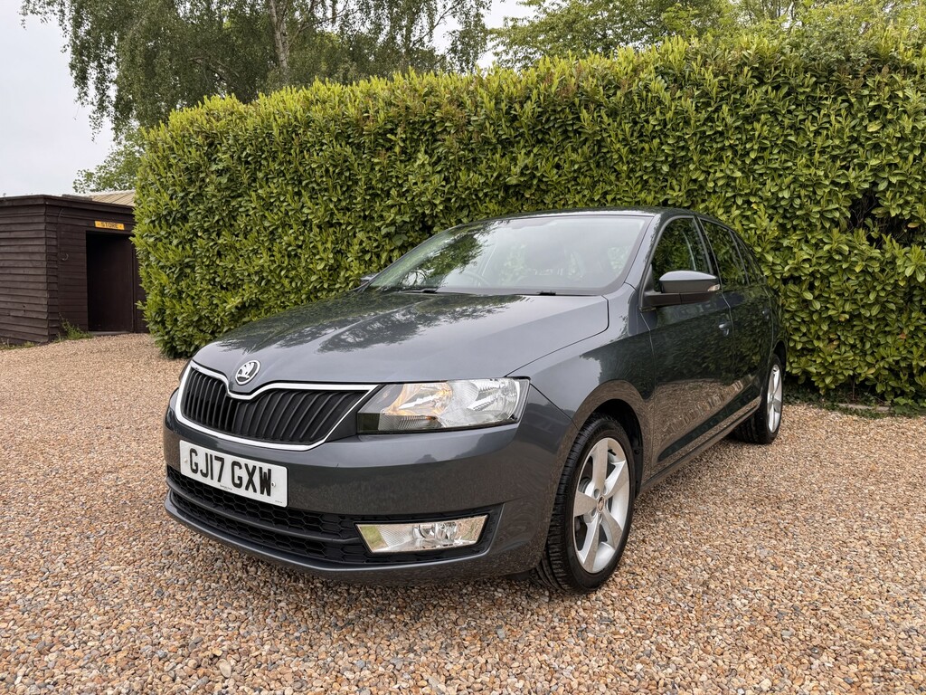 Skoda Rapid Spaceback Hatchback 1.2 Tsi Se Tech 201717 Grey #5