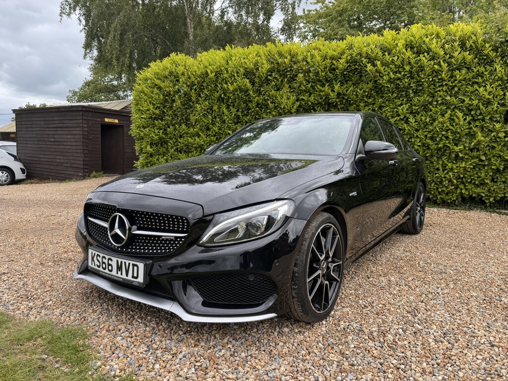 Mercedes-Benz C Class Saloon 3.0 C43 V6 Amg 201666 KS66MVD Black #5