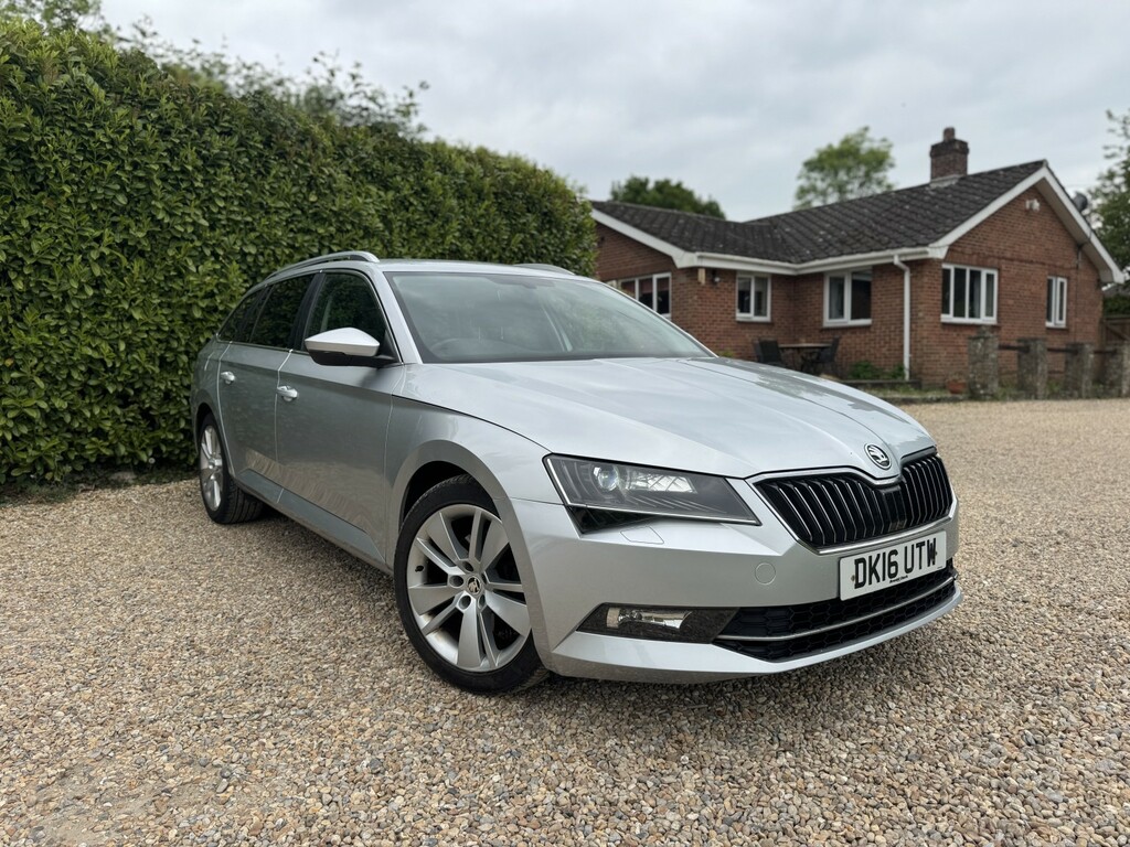 Skoda Superb Estate 2.0 Tdi Se L Executive 201616 Silver