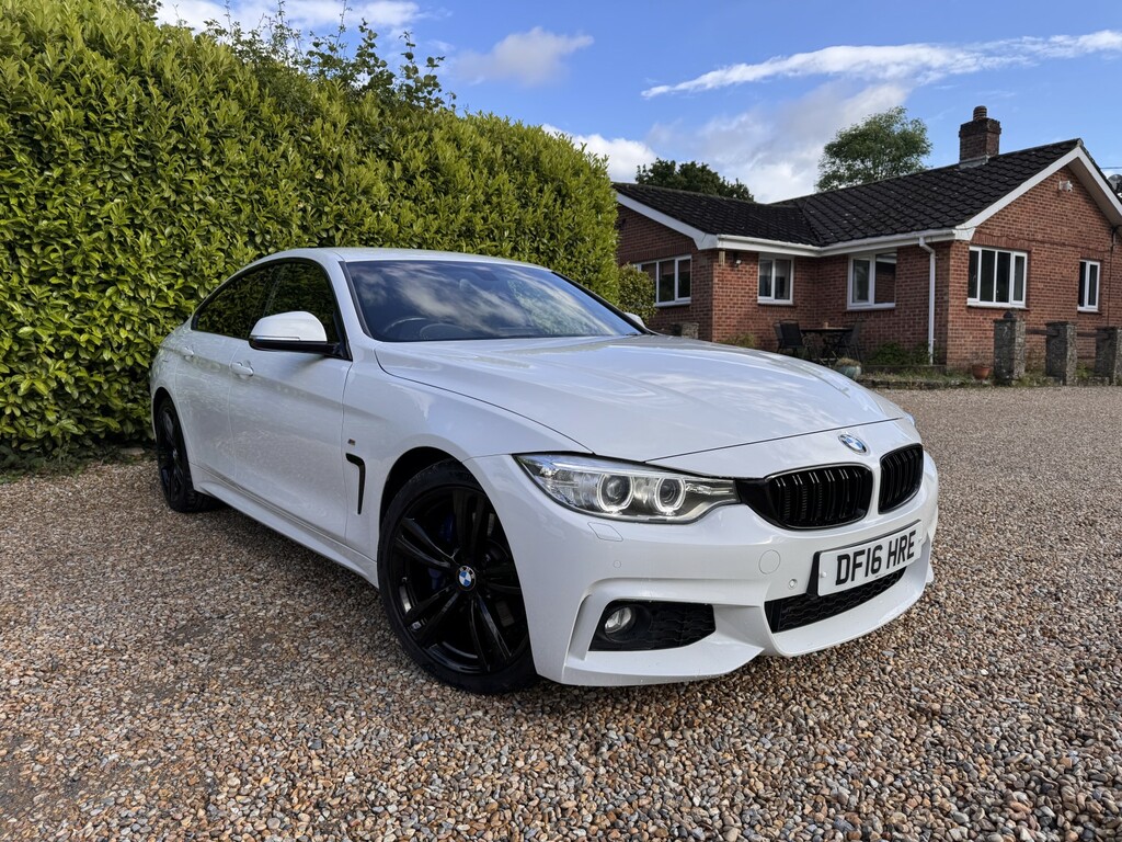 BMW 4 Series Gran Coupe Hatchback 2.0 420D M Sport Gran Coupe 201616 White