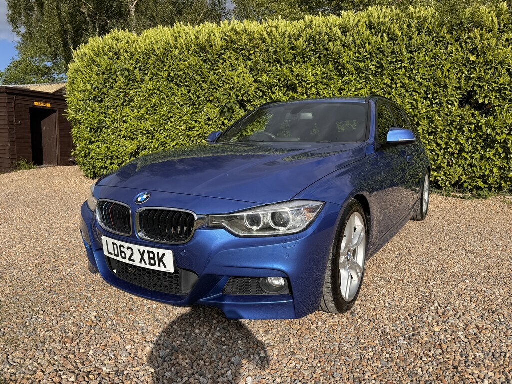 BMW 3 Series Estate 2.0 320D M Sport Touring 201262 LD62XBK Blue #5