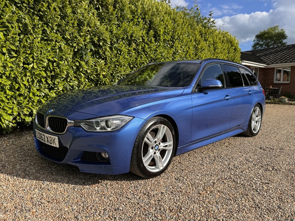 BMW 3 Series Estate 2.0 320D M Sport Touring 201262 LD62XBK Blue #6
