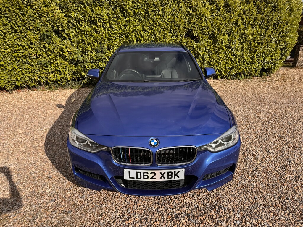 BMW 3 Series Estate 2.0 320D M Sport Touring 201262 LD62XBK Blue #4