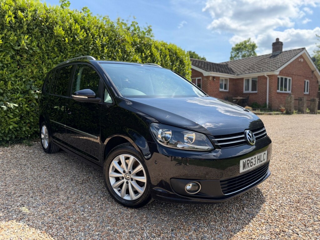 Volkswagen Touran Mpv 2.0 Tdi Bluemotion Tech Sport 201463 Black