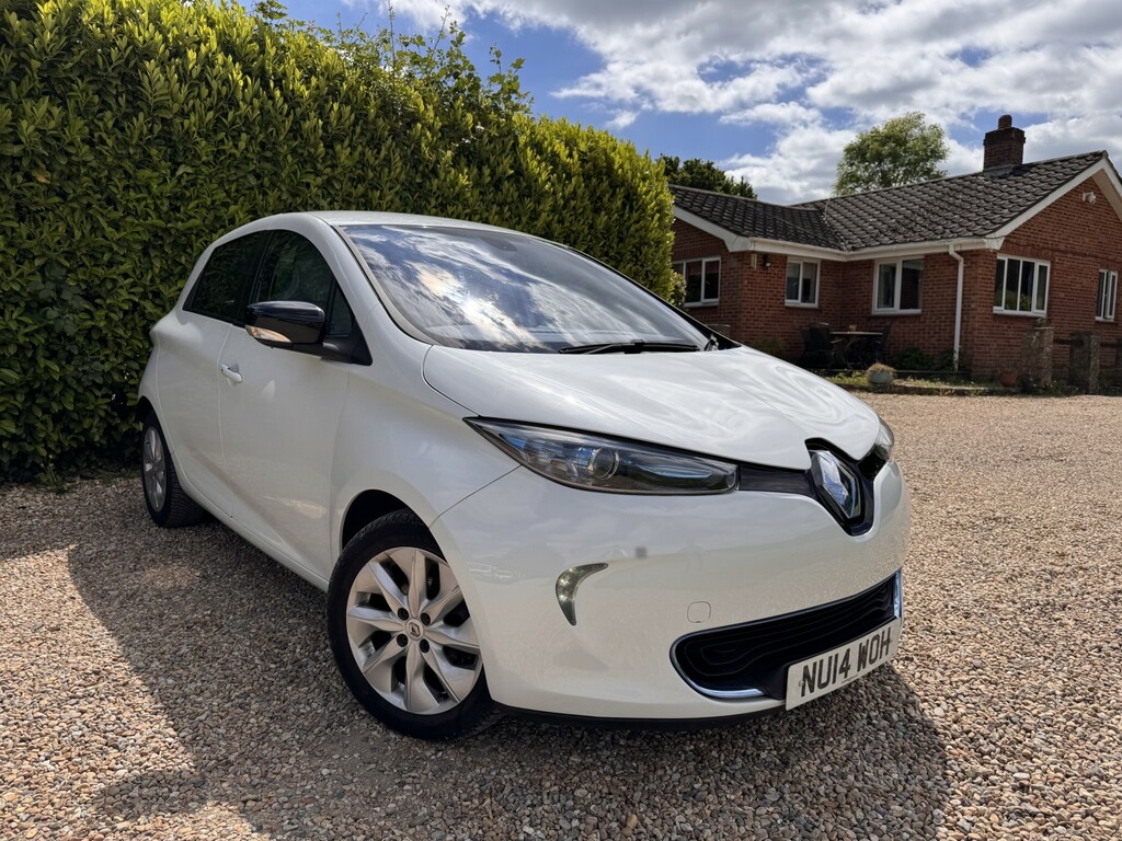 Renault Zoe Hatchback 22Kwh Dynamique Zen 201414 White