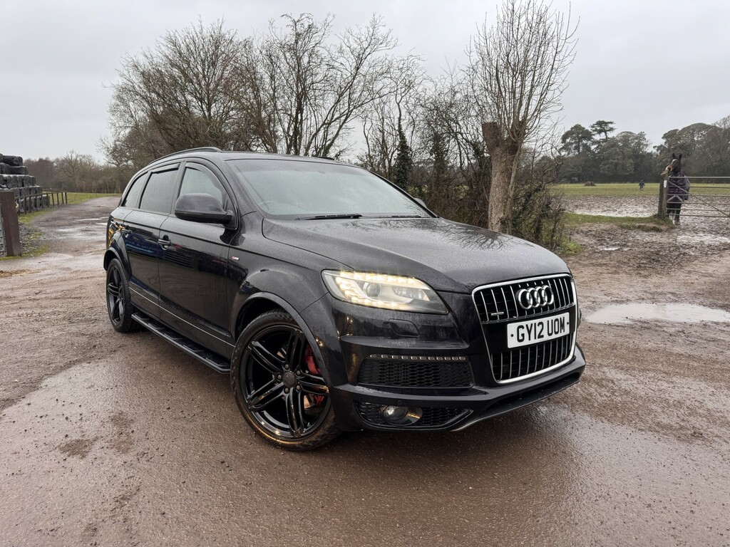 Audi Q7 Suv 3.0 Tdi V6 S Line Plus 201212 GY12UOM Black #6