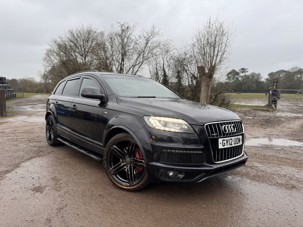 Audi Q7 Suv 3.0 Tdi V6 S Line Plus 201212 GY12UOM Black #3