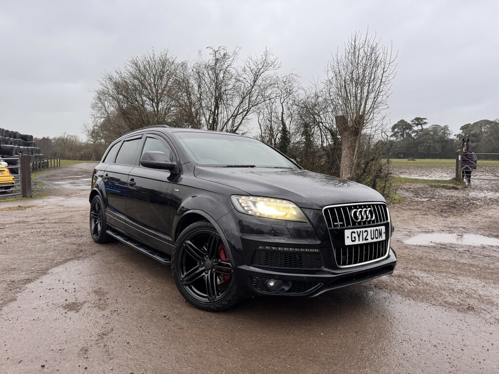 Audi Q7 Suv 3.0 Tdi V6 S Line Plus 201212 GY12UOM Black #2