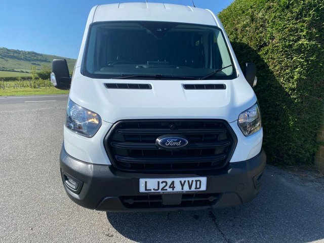 Ford Transit Custom 350 Trend L3 H2 Double Cab Crew Van 6 Seater 2.0 E LJ24YVD White #2