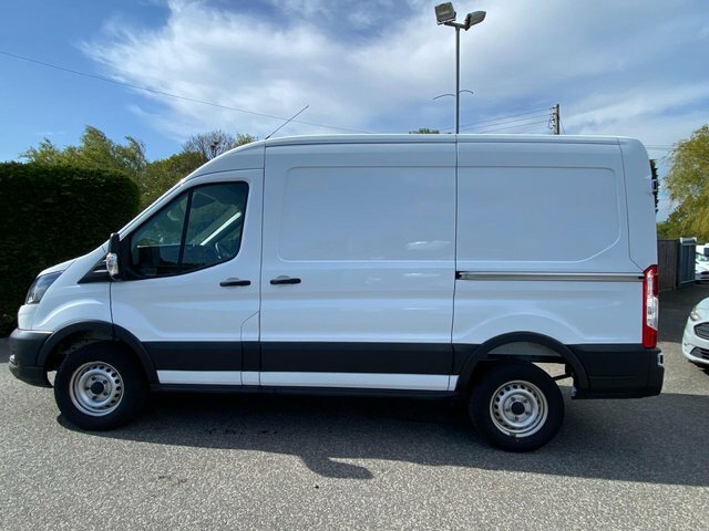 Ford Transit Custom 350 Leader L2 H2 Mwb Medium High Rwd Air Con In DL73FPF White #3