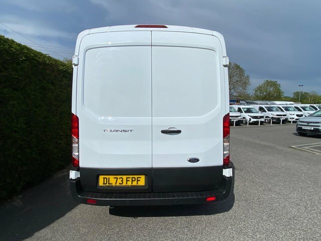 Ford Transit Custom 350 Leader L2 H2 Mwb Medium High Rwd Air Con In DL73FPF White #6