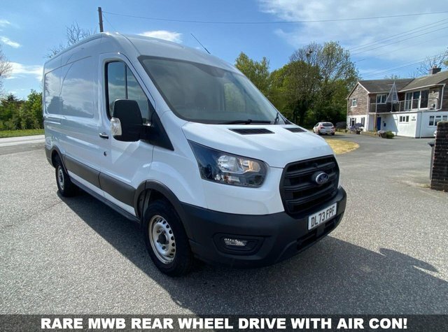 Ford Transit Custom 350 Leader L2 H2 Mwb Medium High Rwd Air Con In White