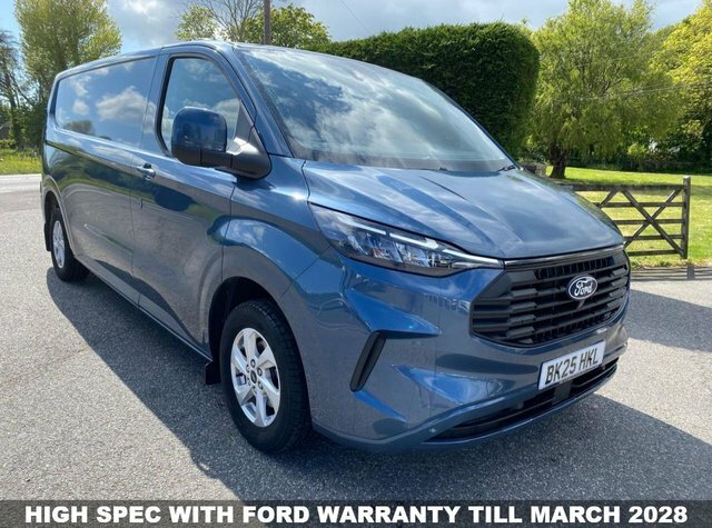 Ford Transit Custom 320 Limited L2 Lwb 2.0 Ecoblue 136Bhp Blue