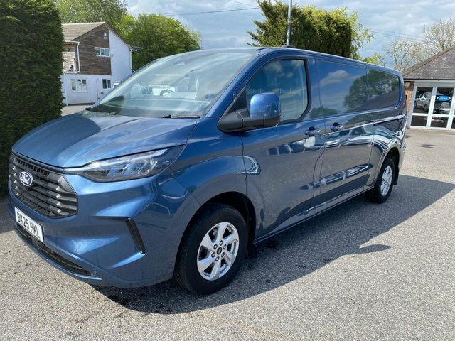 Ford Transit Custom 320 Limited L2 Lwb 2.0 Ecoblue 136Bhp BK25HKL Blue #3