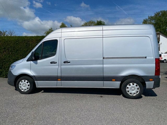 Mercedes-Benz Sprinter 315Cdi Premium L2 Mwb Hightop 2.0 Cdi 150Ps KN73UGB Silver #4
