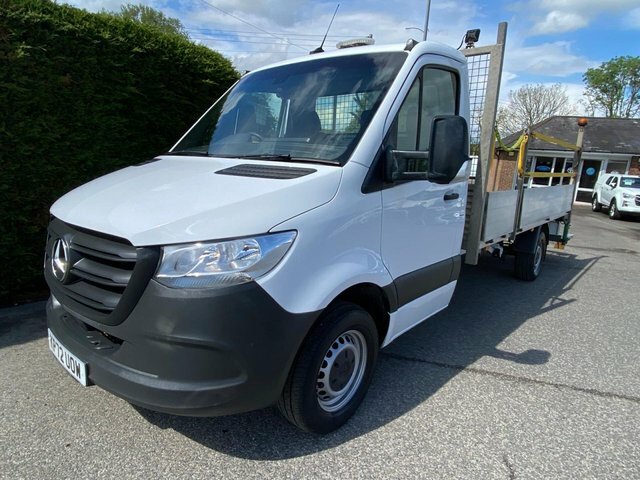 Mercedes-Benz Sprinter 315Cdi Progressive L3 Rwd Lwb Dropside Tailift 2 KP72UOW White #3