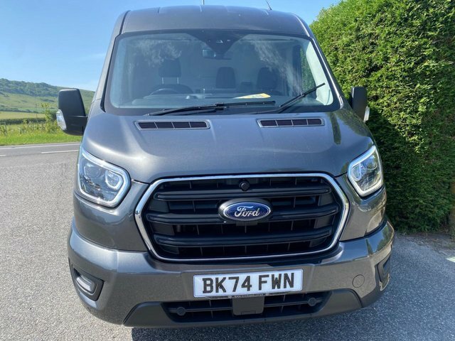 Ford Transit Custom 350 Limited L2 H2 Mwb Medium High 2.0 Ecoblue 170P BK74FWN Grey #2