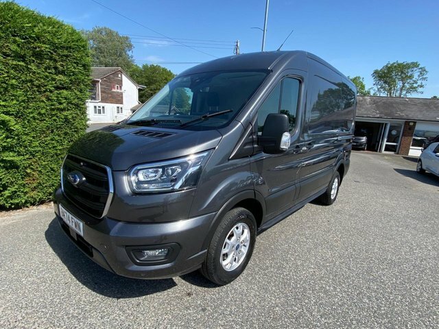 Ford Transit Custom 350 Limited L2 H2 Mwb Medium High 2.0 Ecoblue 170P BK74FWN Grey #3