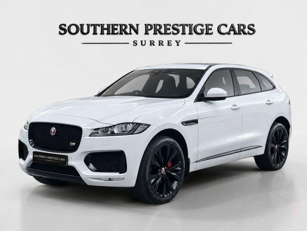 Jaguar F-Pace 3.0 D300 V6 S Awd Euro 6 Ss White #4