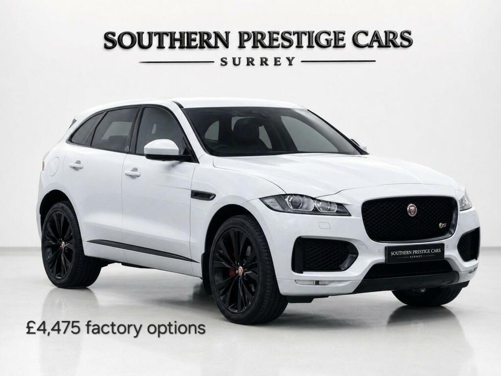 Jaguar F-Pace 3.0 D300 V6 S Awd Euro 6 Ss White