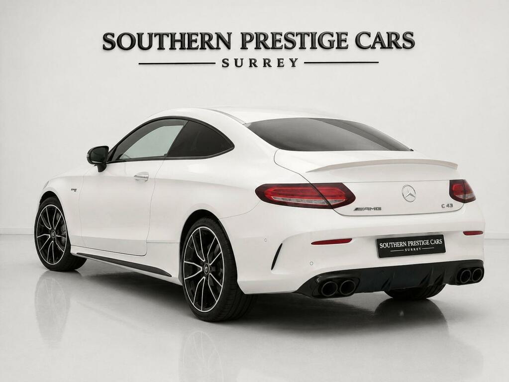 Mercedes-Benz C Class 3.0 C43 V6 Amg Night Edition Premium Plus G-tron White #4