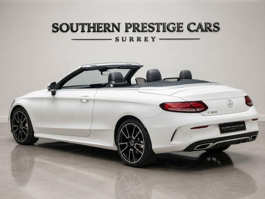 Mercedes-Benz C Class 2.0 C300 Amg Line Premium Cabriolet G-tronic Eu White #3