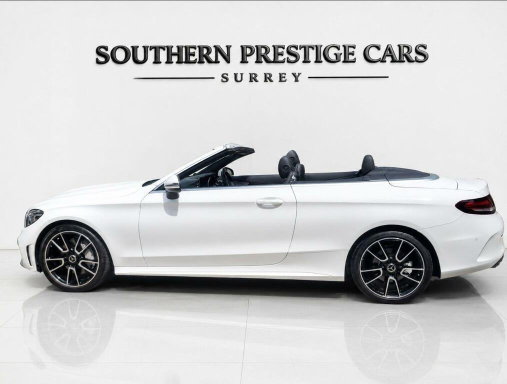 Mercedes-Benz C Class 2.0 C300 Amg Line Premium Cabriolet G-tronic Eu White #5
