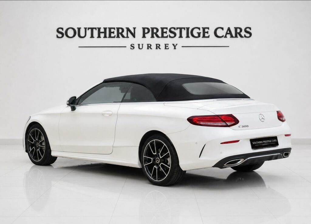 Mercedes-Benz C Class 2.0 C300 Amg Line Premium Cabriolet G-tronic Eu White #6