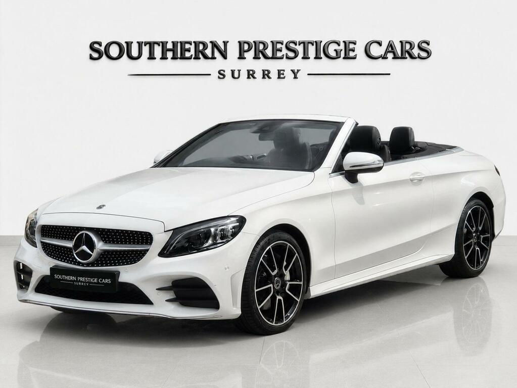 Mercedes-Benz C Class 2.0 C300 Amg Line Premium Cabriolet G-tronic Eu White #4