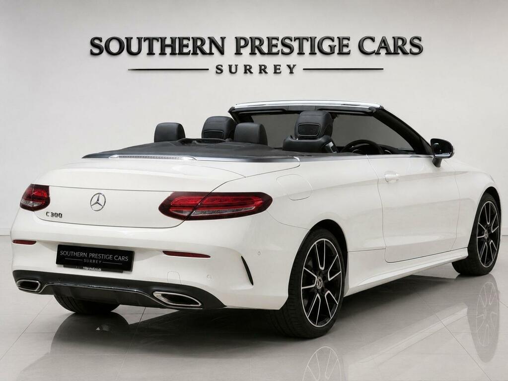 Mercedes-Benz C Class 2.0 C300 Amg Line Premium Cabriolet G-tronic Eu White #2