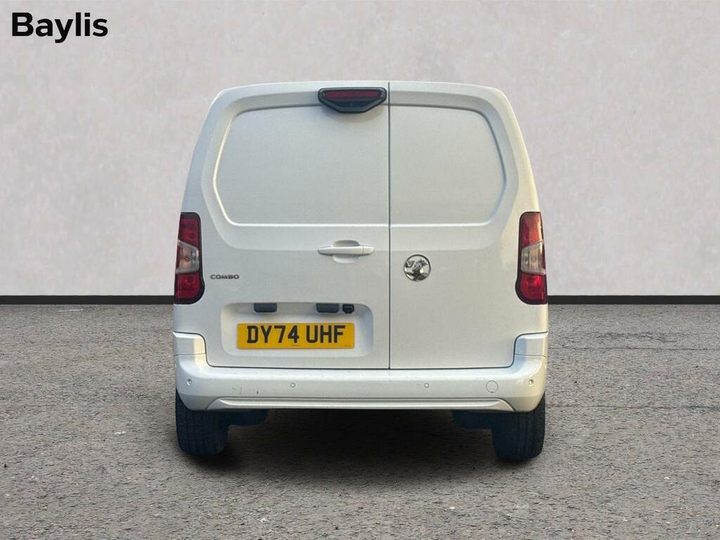 Vauxhall Combo Combo M Cargo 1.5 Turbo D 100Ps Pro H1 DY74UHF White #4