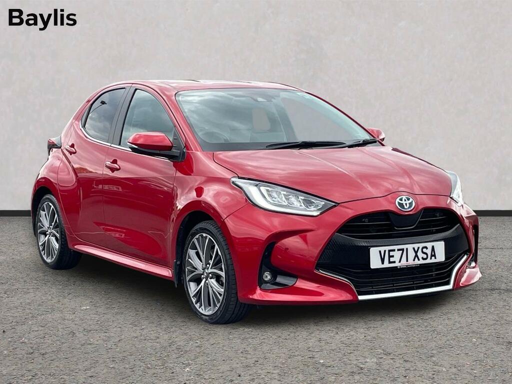 Toyota Yaris 1.5 Hybrid Excel Cvt Red